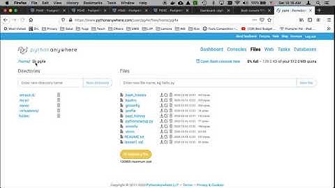 Использование PythonAnywhere для запуска SQL