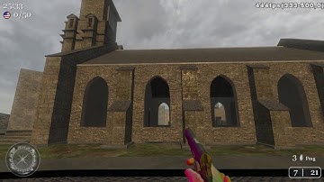 mp_3bridges - COD2 Cut Map