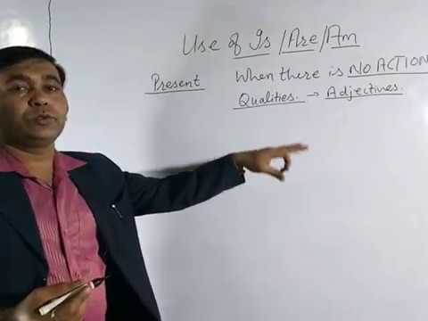 USES OF IS AM ARE IN ENGLISH