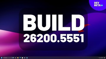 Build 26200.5551 (KB5055617) for Windows 11– NEW AI features, Widgets changes, and fixes