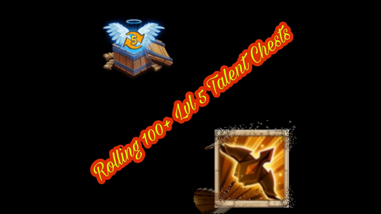 Rolling 100+ LVL5 Talents | Castle Clash