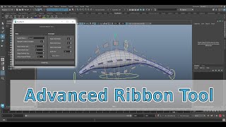 EasyRigCgi -  Advanced Ribbon Tool - rigging maya
