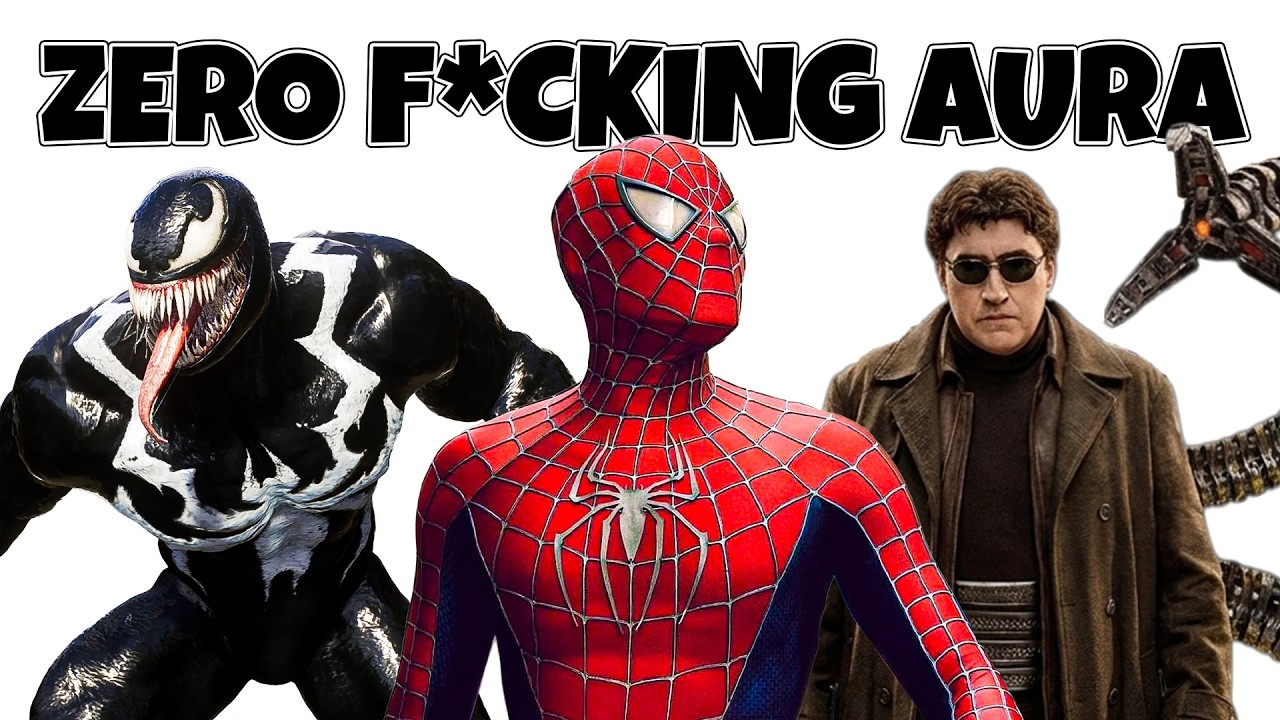 Ranking Spider-Man Characters by Aura (Tobey, Andrew, Tom)