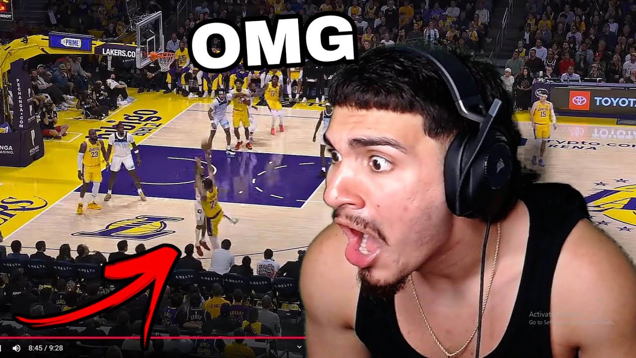 HOW DID LUKA MAKE THIS?!?! LeBron Fan Reacts To TIMBERWOLVES at LAKERS ...