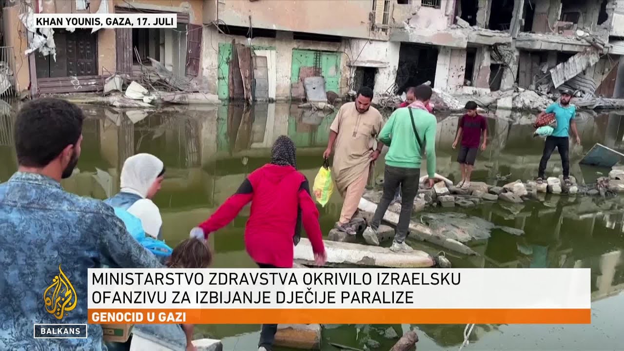هاريس: وقف إطلاق النار ضروري لمكافحة شلل الأطفال في غزة