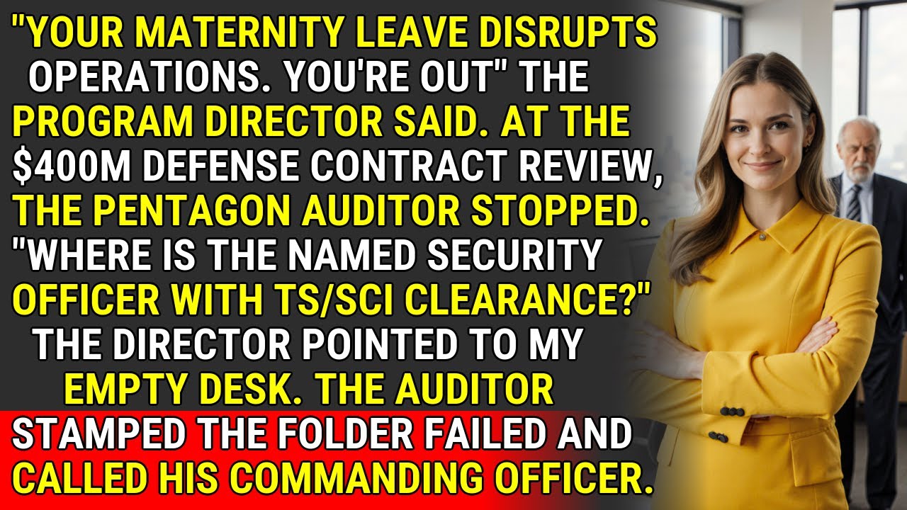 Fired Over Maternity Leave, I Exposed Clearance Fraud & Cost Them $400M ♟️