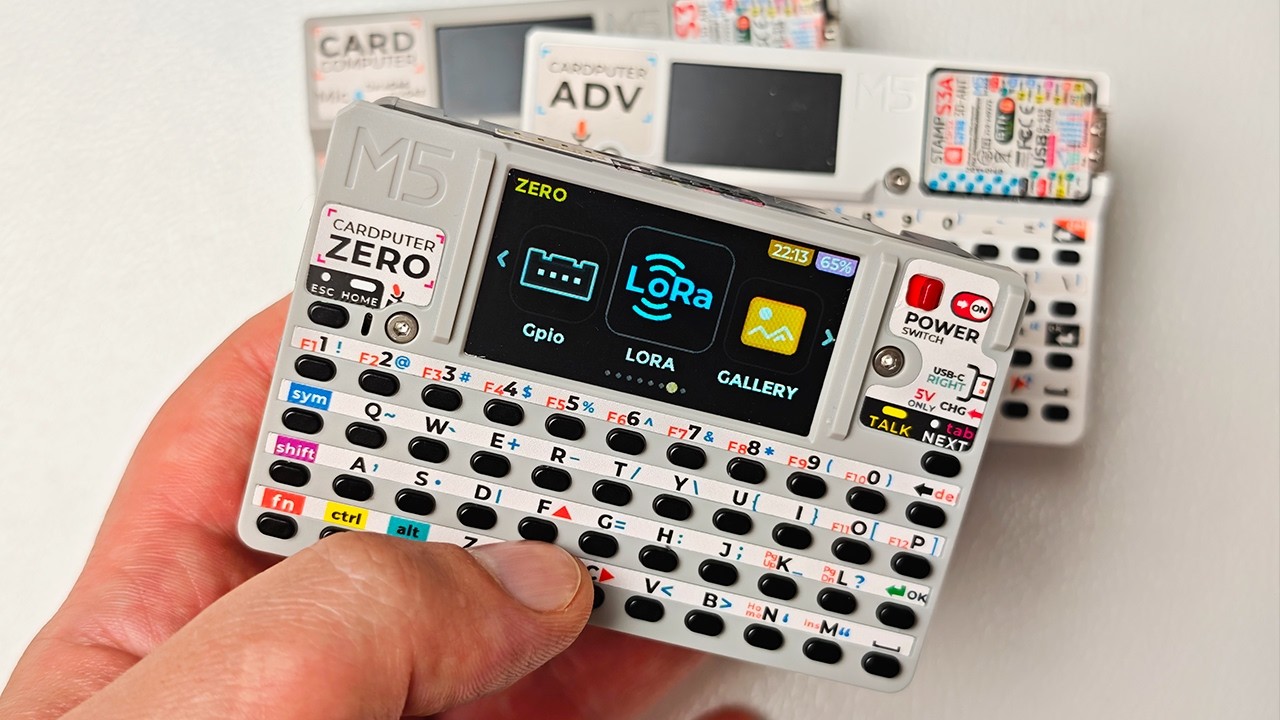Cardputer Zero: A Full Linux PC That Fits In Your Palm!