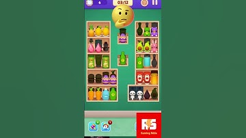 Sorting Games – Goods Sort Level 184 🤯 Brain Workout #shorts #mobilegame #puzzlegame #puzzle