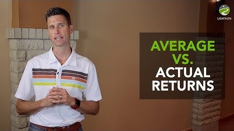 Average vs Actual Returns - Why Your Retirement Investments Are Underperforming