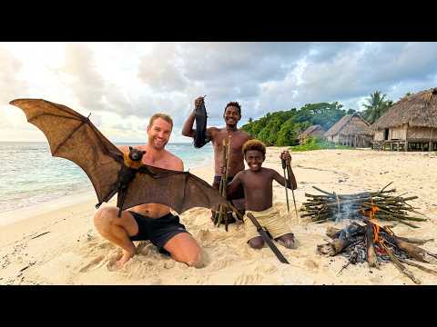 We Caught & Ate Flying Fox On A Remote Island