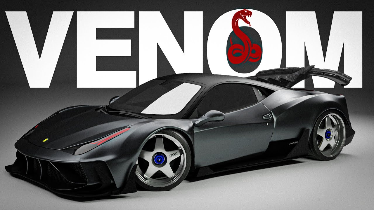 Ferrari 458 Venom Bodykit by Lakshya Automotive - YouTube