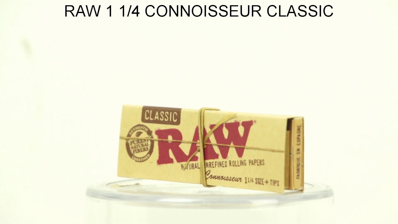 RAW 1 1/4 CONNOISSEUR CLASSIC