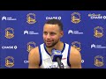 Steph talks about his tough shooting night against the Suns