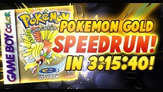 Pokemon Gold Speedrun in 3:15:40! (Current Personal Best)
