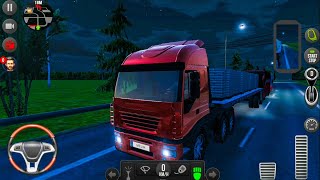 Truck Simulator 2018: Europe #4 Night Travel -  Android Gameplay FHD screenshot 5