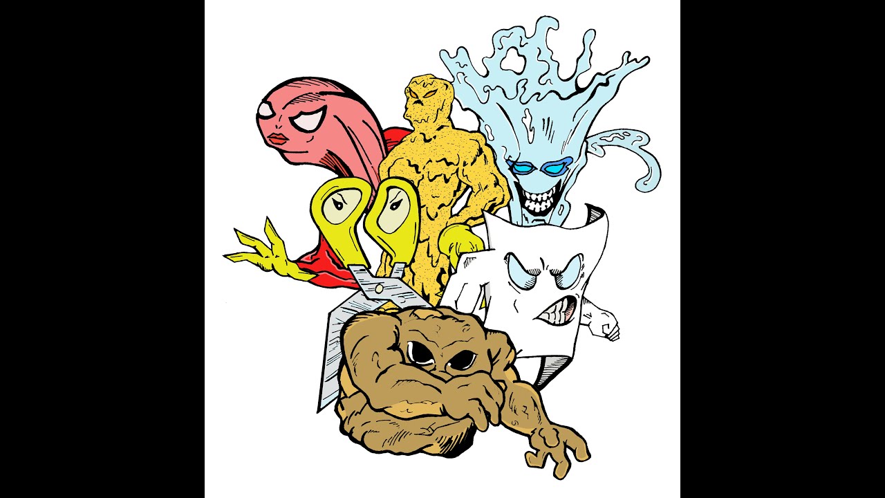 Paper Rock Scissors N' Stuff Wars Comic Book Launch