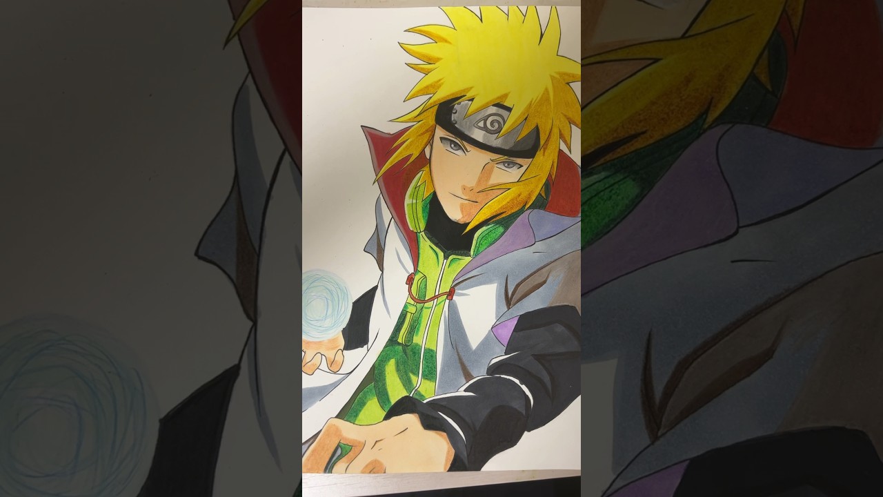 NARUTO 複製原画④ ナルト　ミナト NARUTO 複製原画④ ナルト ミナト NARUTO-ナルトー 複製原稿 ナルト