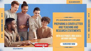 EP5 ALAA Workshop 5 (Cover Letters and T&R Statements) Explainer