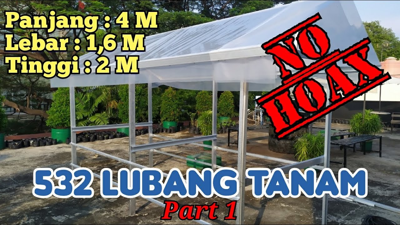 Cara lengkap membuat instalasi hidroponik sistem nft #part 1