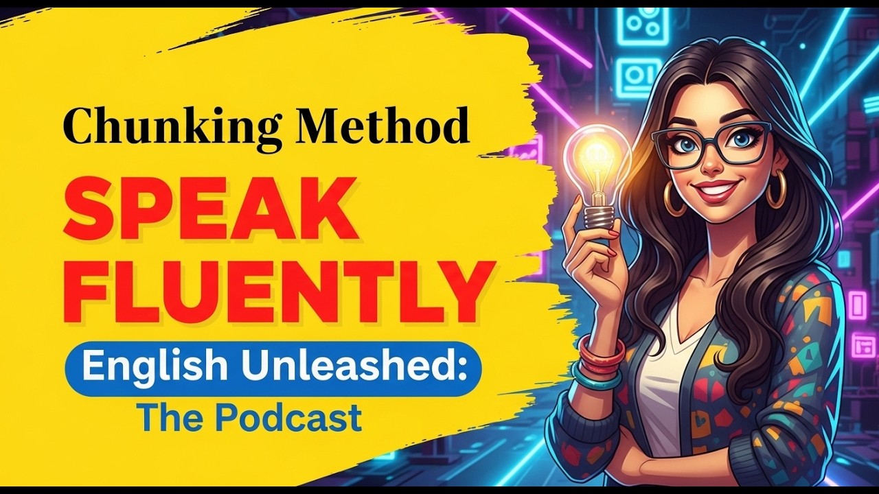 Untitled Video Speaking Fluency with Simple Steps  The Chunking Method   English Podcast   Conversat