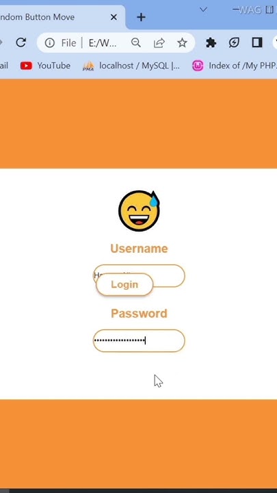 Random Button Move By Using HTML, CSS and JAVASCRIPT 😍 #htmlcss #button ...