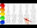 Learn to count, One two three, 123 Numbers, 123, 1 to 100 counting, abc, a to z alphabet