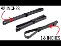 Abbree Foldable Tactical Military Antennas - 18.5", 28.5" & 42.5" Comparison!