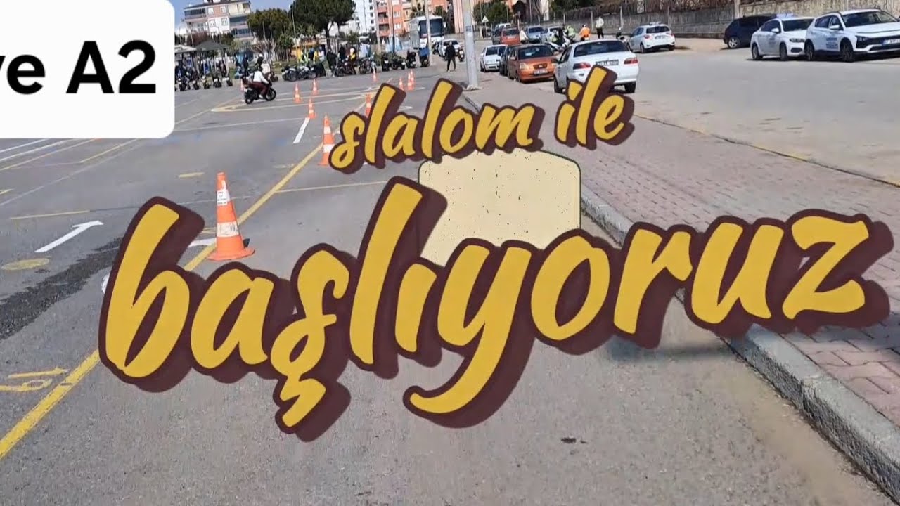 Kepez A2 A1 A  ehliyet sınavı parkuru