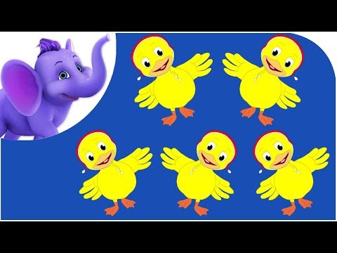 Five Little Ducks - Nursery Rhyme & Karaoke Version