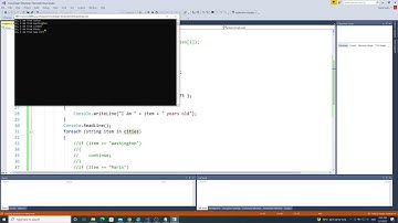 C Sharp Course foreach loop Lesson 23