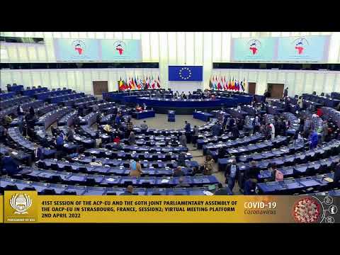 ACP-EU and the 60th Joint Parliamentary Assembly (Day 2, Sesssion 3) 2nd April 2022
