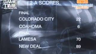 Game Time Week 2 Scoreboards