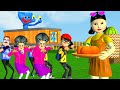 Scary Teacher 3D Miss T vs 2 Neighbor Troll Huggy Wuggy In Fruit Garden Squid Game with Coffin Dance