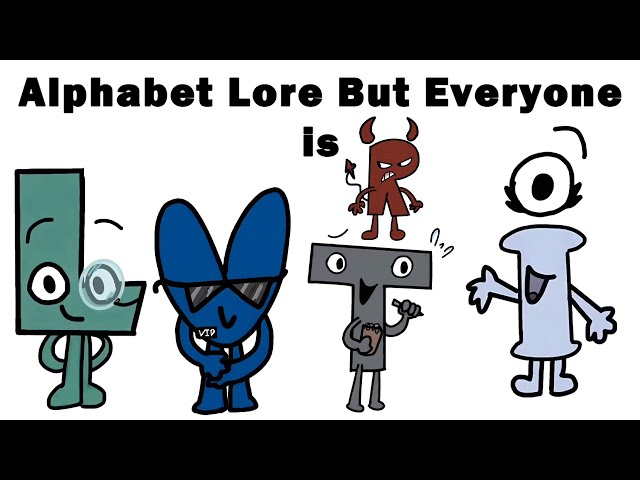 Alphabet lore but : r/alphabetfriends