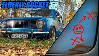 VAZ 2101 STANCE Жигули / УБИРАЕМ РЖАВЧИНУ С КУЗОВА / ПОКРАСКА АВТО БАЛЛОНЧИКОМ