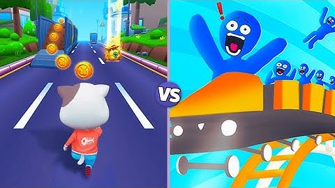 Pet Runner Vs Roller Coaster Run 3D | Gameplay”Android,iOS 