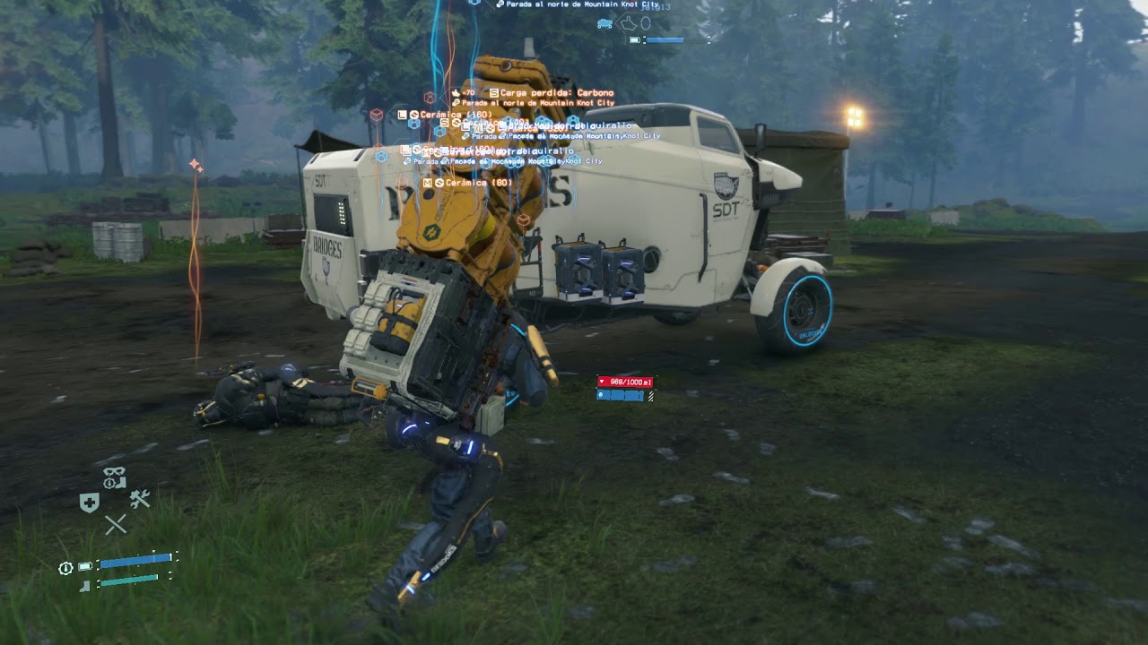 Death stranding машина
