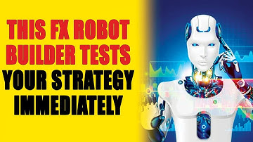 ROBO ADVISOR 007: How to create forex trading robot without coding programming - FOREX EA TRADER