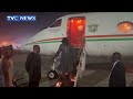 Former President Jonathan Arrives In Abuja After Guinea Bissau Coup 