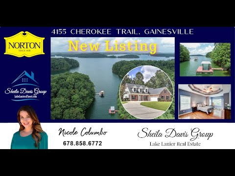 SOLD: 4155 Cherokee Trail Gainesville GA 30504- Home For sale on Lake Lanier