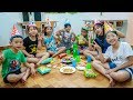 Kids Go To School | Chuns Traveling Have Fun With Your Friends Eat Birthday Cake Last Time