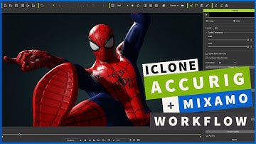 AccuRig with Mixamo Mocap & iClone 8