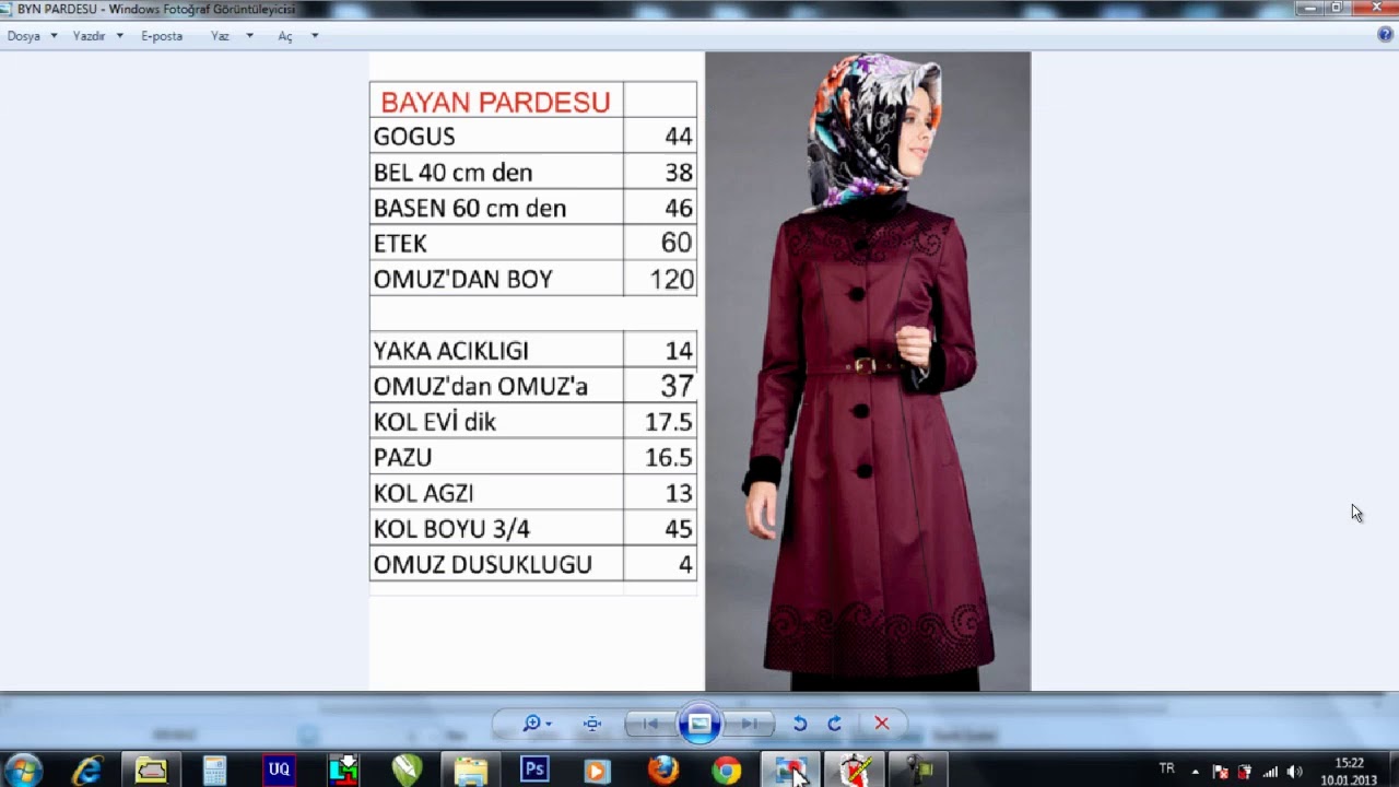 gerber de bayan pardesü çalışması full