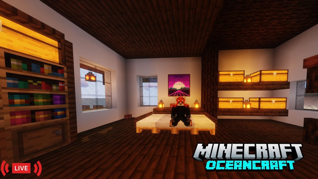Completing Interior And A Mystery Build In OceanCraft SMP #minecraft ...