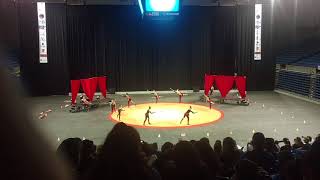UCHS COLOR GUARD PERFORMANCE AT CHAMPIONSHIP'S IN IRVINE
