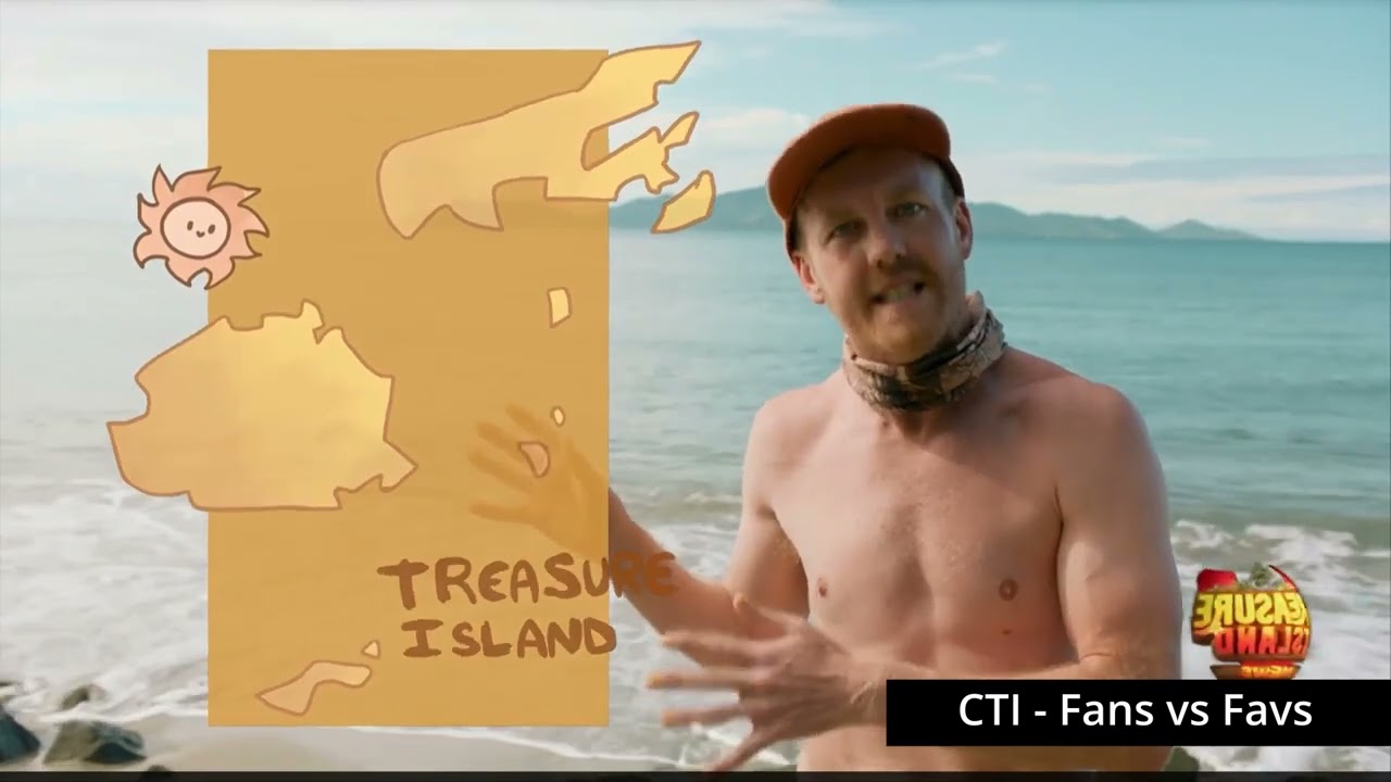 Celebrity Treasure Island - NEWS skit