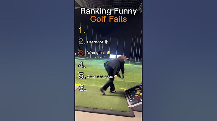Ranking Funny Golf Fails