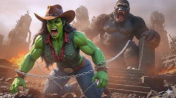 King Kong vs She-Hulk Epic Battle  :  The Ultimate Showdown!
