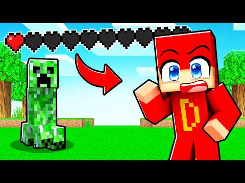 Jeg Har 1 Liv i Minecraft!