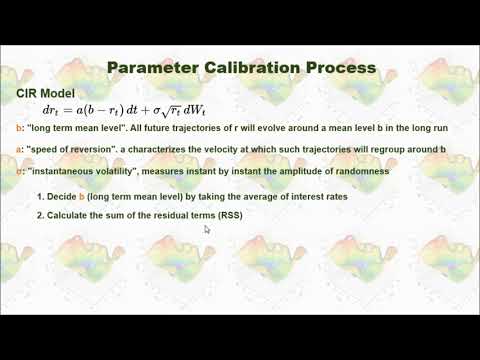 Parameter Calibration for Cox Ingersoll Ross Model